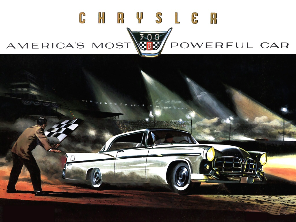 1956 Chrysler Auto Advertising